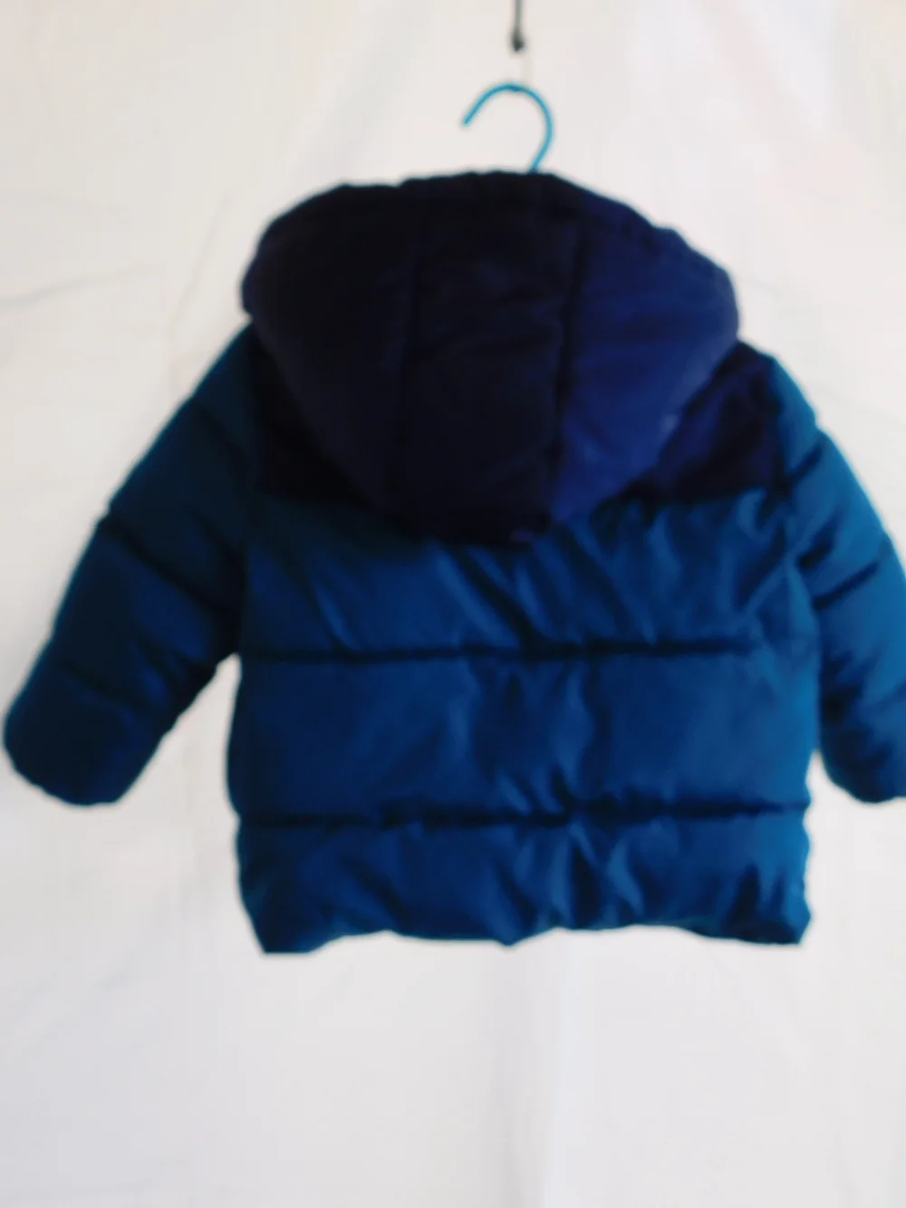 Reebok Kids Dark Blue Hooded Puffer Jacket